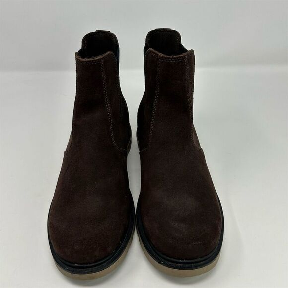Sorel Men\'s Chelsea Brown Suede Leather Waterproof Boots Size 7.5 Comfort main image 8